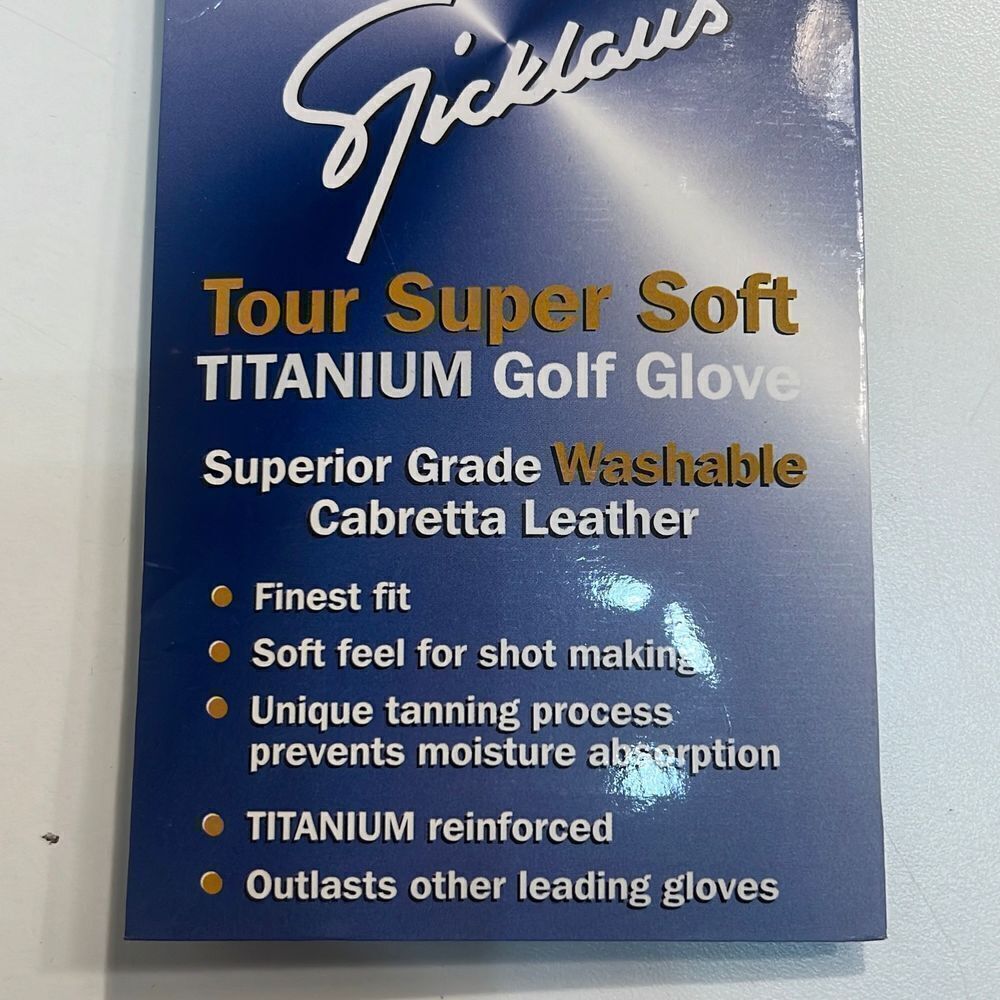 Nicklaus tour super soft Golf glove- NWT - Picture 3 of 3